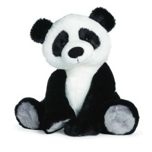Custom Cute Cartoon Panda Stuffed Doll Soft Plush Pillow Toy Kids Valentine's Day Gift Home Party Decor